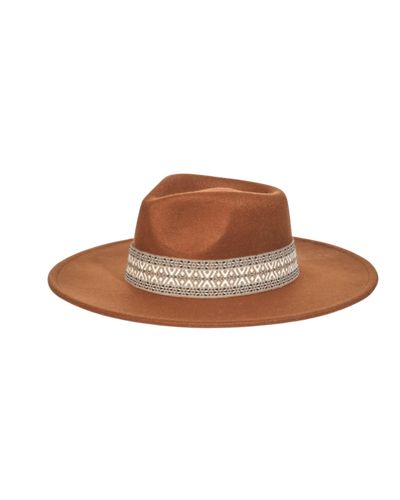 Kate Fedora Hat (Brown)