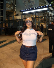 Load image into Gallery viewer, Dark Denim Mini Skirt