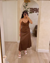 Load image into Gallery viewer, Krissy Dress (Brown)