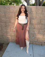 Load image into Gallery viewer, Audrey Skirt (Brown)