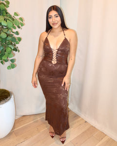It Girl Dress (Brown)