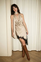 Load image into Gallery viewer, Erika Dress (Taupe/Black)