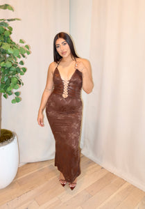 It Girl Dress (Brown)