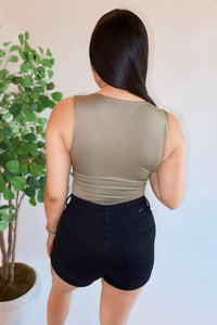 Alani Bodysuit (Light Olive)