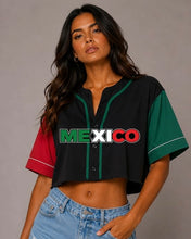 Load image into Gallery viewer, Mexico Crop Jersey (Block)