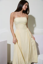 Load image into Gallery viewer, Gloria Dress (Butter Yellow)