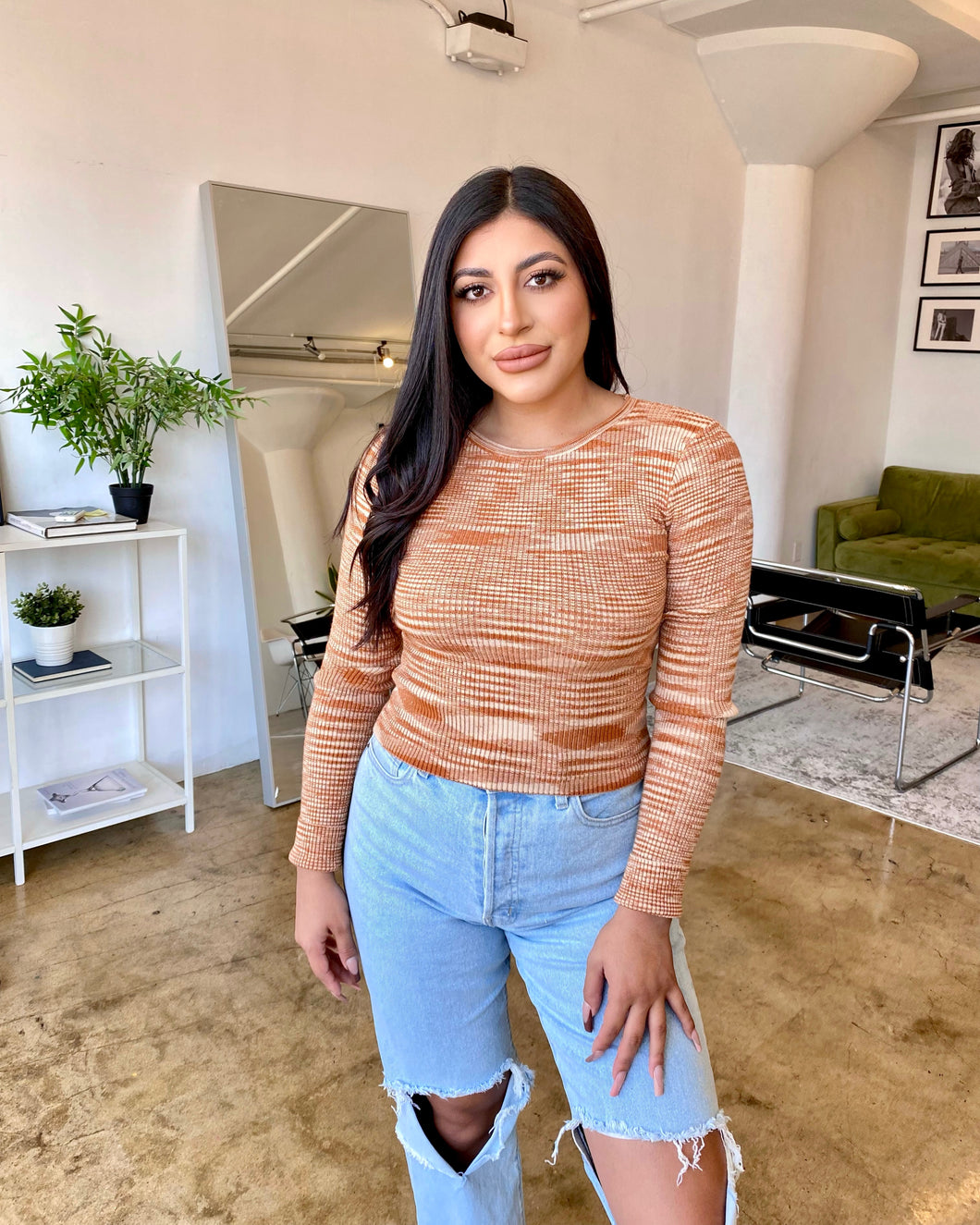 Jane Top (Cinnamon)