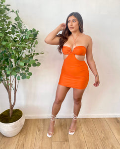 Zaira Dress (Orange)