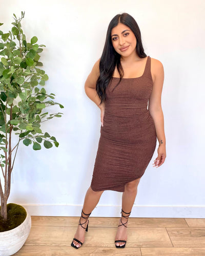 Kailyn Dress (Brown)