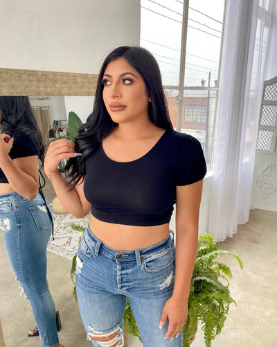 Take Me Back Top (Black)