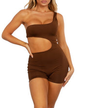 Load image into Gallery viewer, Lauren Romper (Brown)