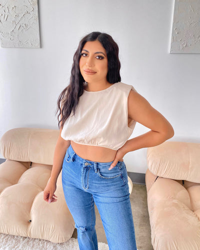 Raegan Top (Cream)