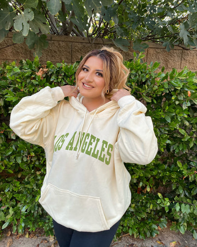 City Girl Hoodie (Cream)