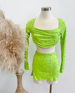 Tatiana Set (Lime Green)