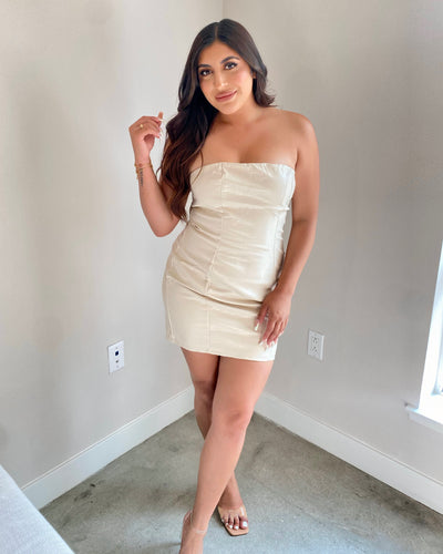 Chrissy Dress (Cream)