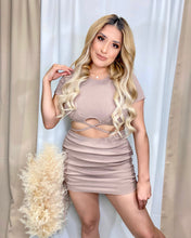 Load image into Gallery viewer, Evangeline Dress (Taupe)