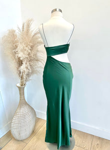 Jesenia Dress (Hunter Green)