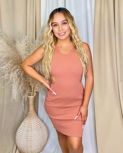 Angela Dress (Brick)