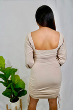 Load image into Gallery viewer, Hold Me Tight Dress (Beige)