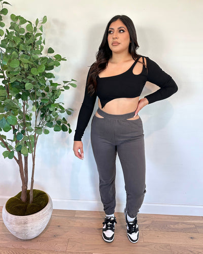 Milani Joggers (Charcoal)