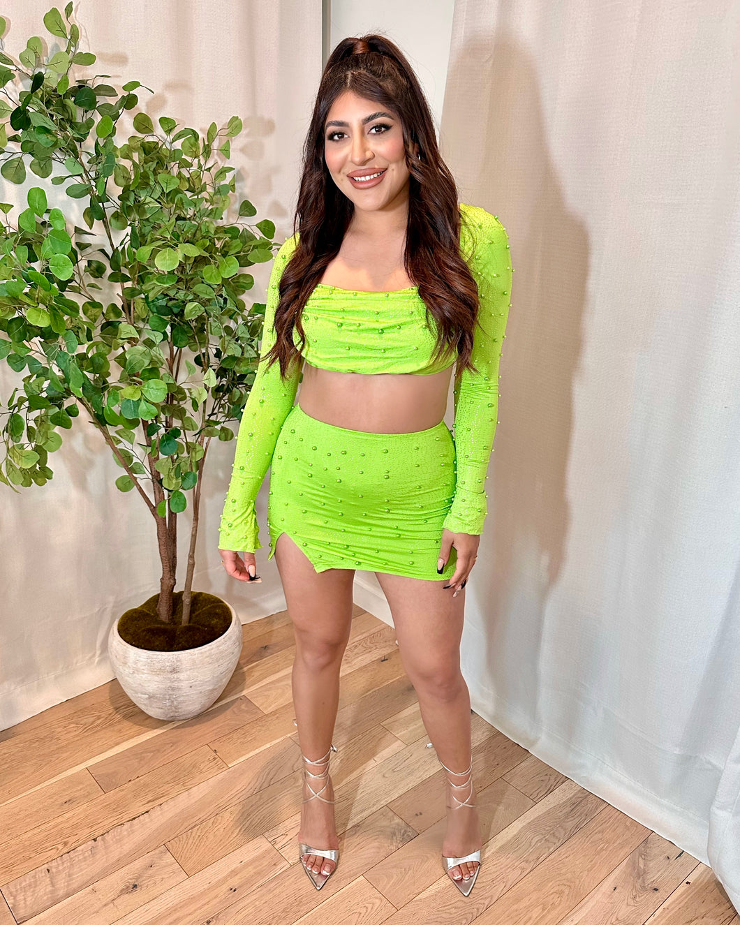 Tatiana Set (Lime Green)