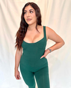 Megan Romper (Hunter Green)