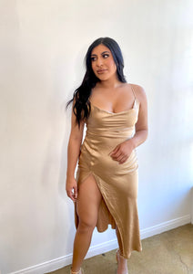 Yadira Dress (Tan)